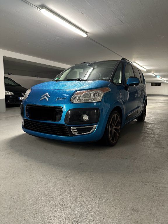 Blau Gebraucht 2010 Citroën C3 Picasso Exclusive Van / Kleinbus | 4.100 € (Fairer Preis) - Bild 1/4