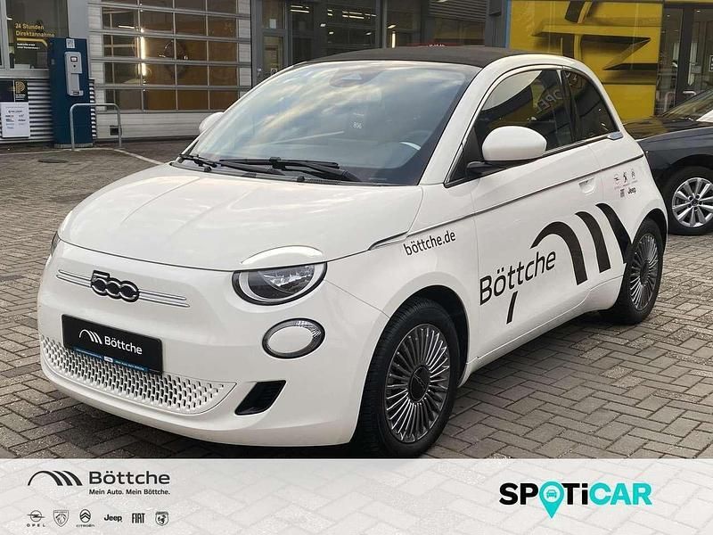 Arktis weiß Gebraucht 2024 Fiat 500C Basis Cabrio | 30.990 € - Bild 1/4