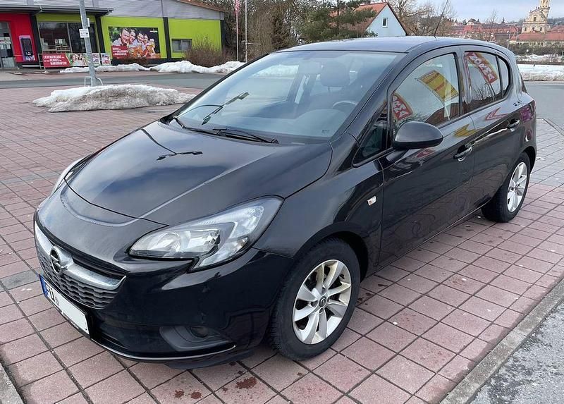 Gebraucht Opel Corsa 90 PS (66 kW) 2018 Schwarz Kleinwagen