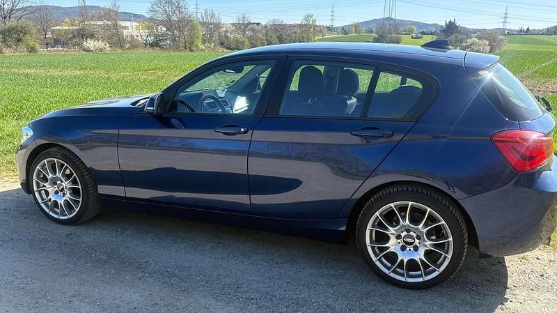 Gebraucht BMW 116 Advantage 109 PS (80 kW) 2016 Blau Kleinwagen