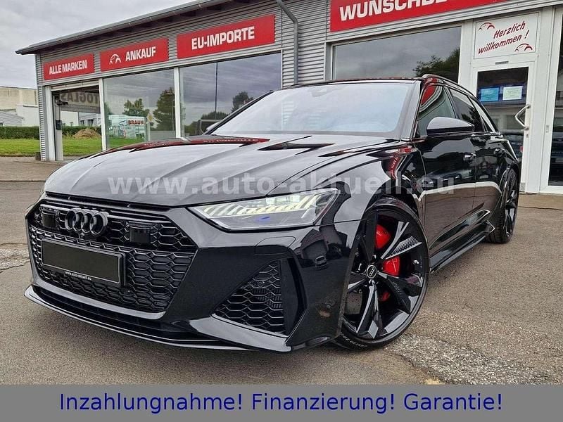Mythosschwarz Gebraucht 2024 Audi RS6 Sport Kombi | 127.900 € (Superpreis) - Bild 1/4