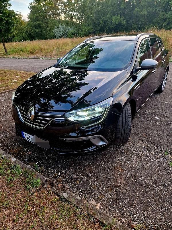 Schwarz Gebraucht 2019 Renault Mégane GrandTour GT-Line Kombi | 14.494 € (Guter Preis) - Bild 1/4