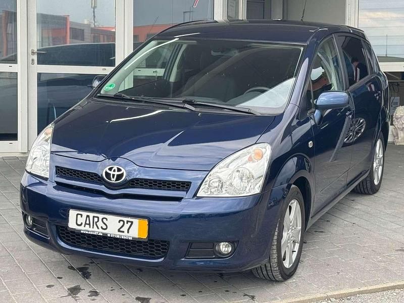 Gebraucht Toyota Corolla Verso Sol 129 PS (94 kW) 2006 Dark blue mica metallic Van / Kleinbus