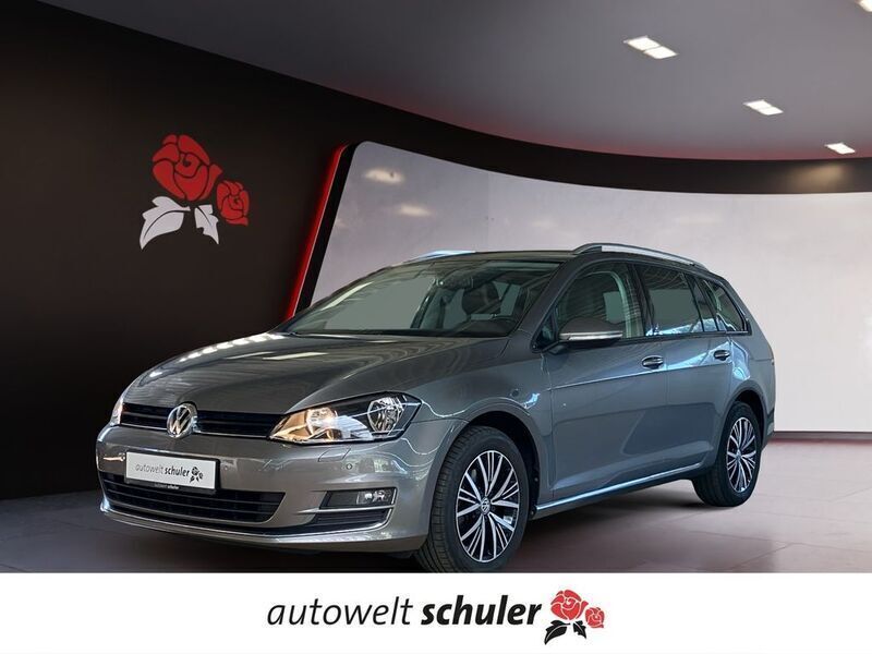 Grau Gebraucht 2016 VW Golf VII Allstar Kombi | 13.390 € (Fairer Preis) - Bild 1/4