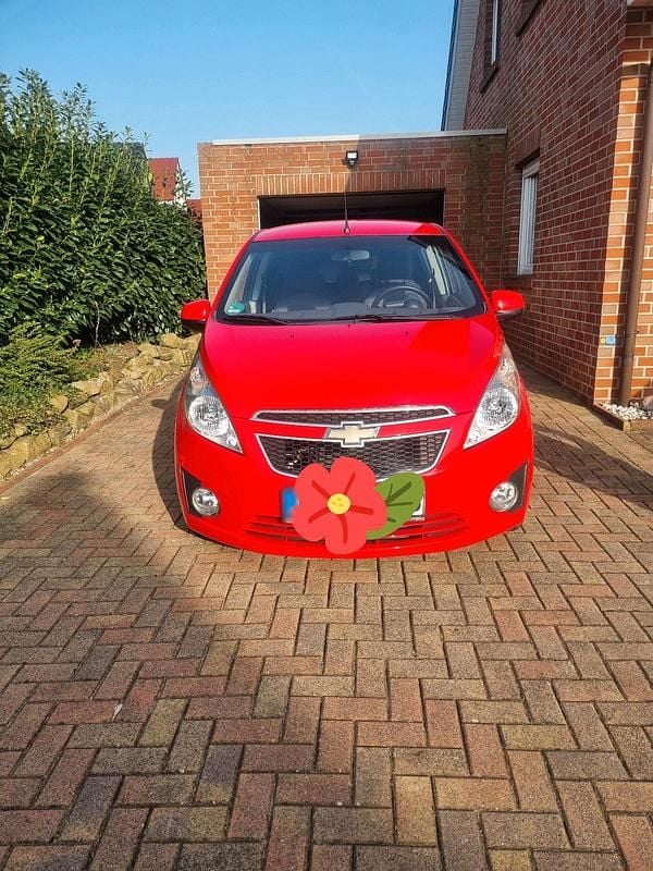 Gebraucht Chevrolet Spark LS 68 PS (50 kW) 2011 Rot Kleinwagen