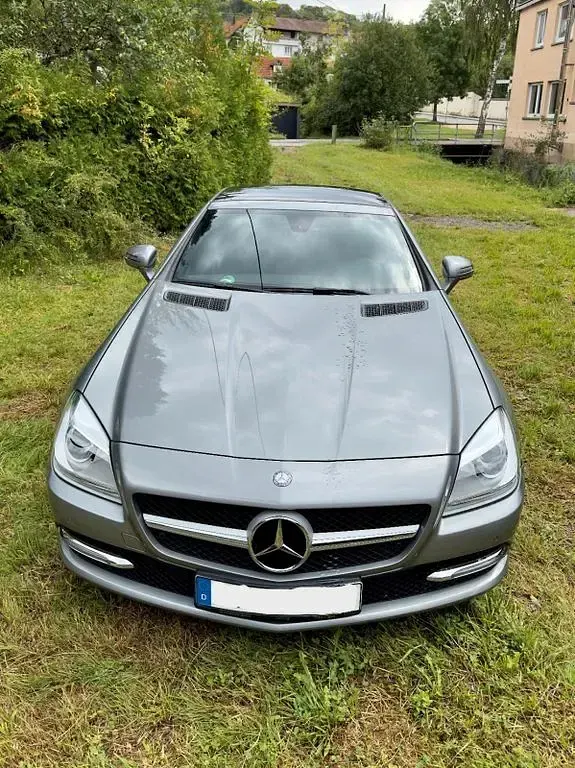 Gebraucht Mercedes SLK200 184 PS (135 kW) 2013 Grau Cabrio