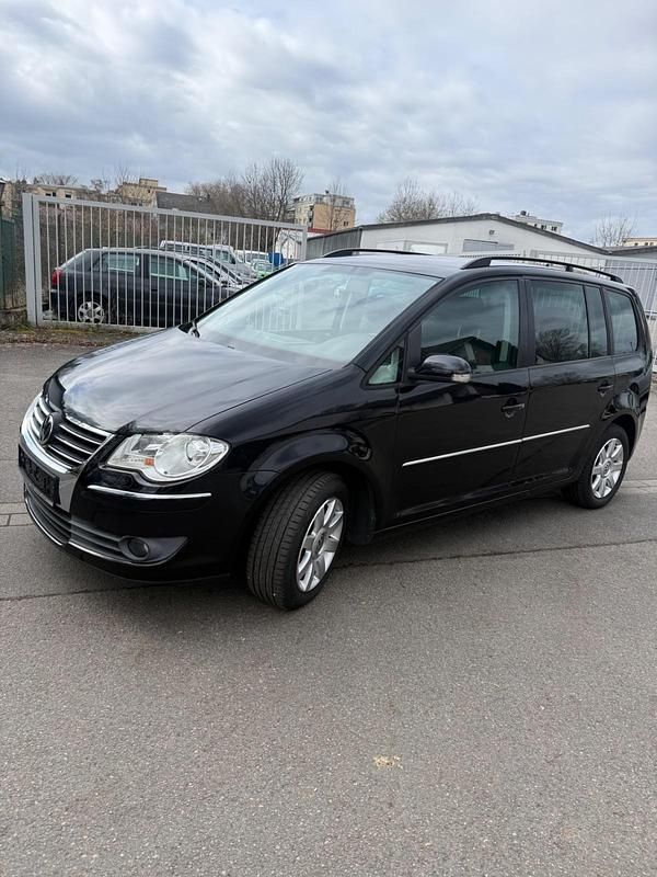 Gebraucht VW Touran Highline 140 PS (102 kW) 2007 Schwarz Van / Kleinbus