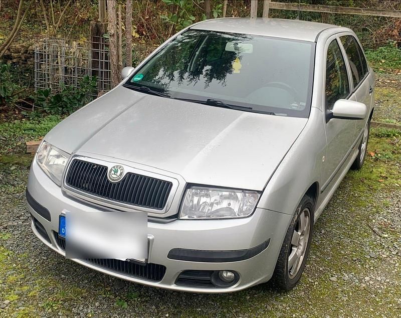Silber Gebraucht 2006 Skoda Fabia Kleinwagen | 550 € (Superpreis) - Bild 1/4