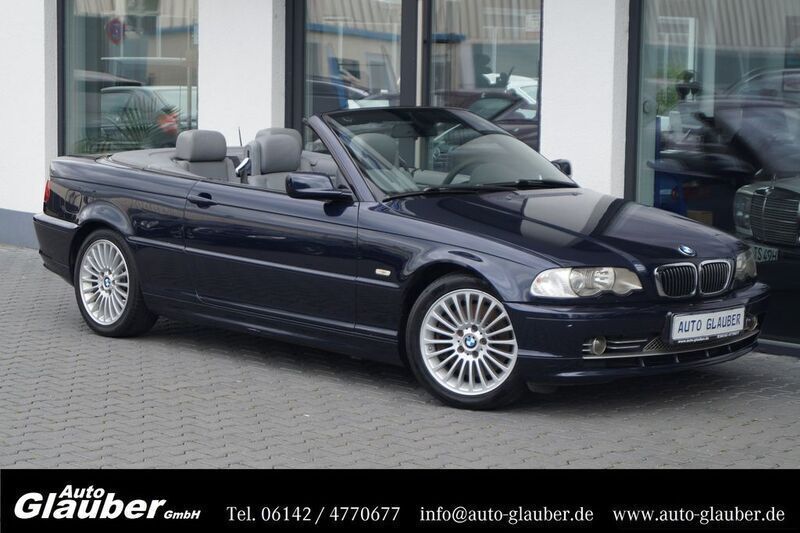 Blau Gebraucht 2003 BMW 330 Cabriolet Shadowline Cabrio | 8.950 € (Superpreis) - Bild 1/4
