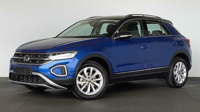 Gebraucht VW T-Roc Style 150 PS (110 kW) 2022 Blau / ravennablau zweifarbig / metallic SUV