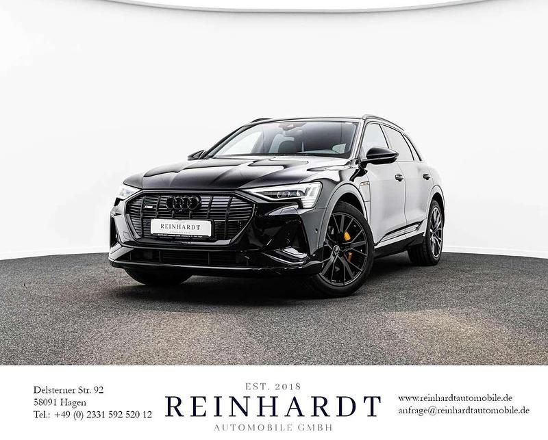 Mythosschwarz metallic Gebraucht 2022 Audi e-tron Black Edition SUV | 40.755 € (Fairer Preis) - Bild 1/1