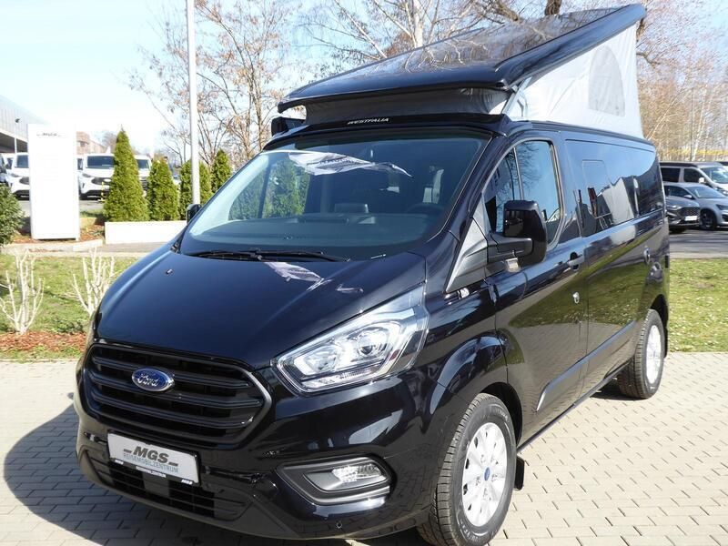 Schwarz Neu 2024 Ford Transit Custom Nugget Van | 57.950 € (Superpreis) - Bild 1/4