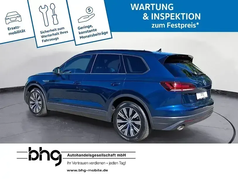 Gebraucht VW Touareg Basis 286 PS (210 kW) 2018 Blau SUV