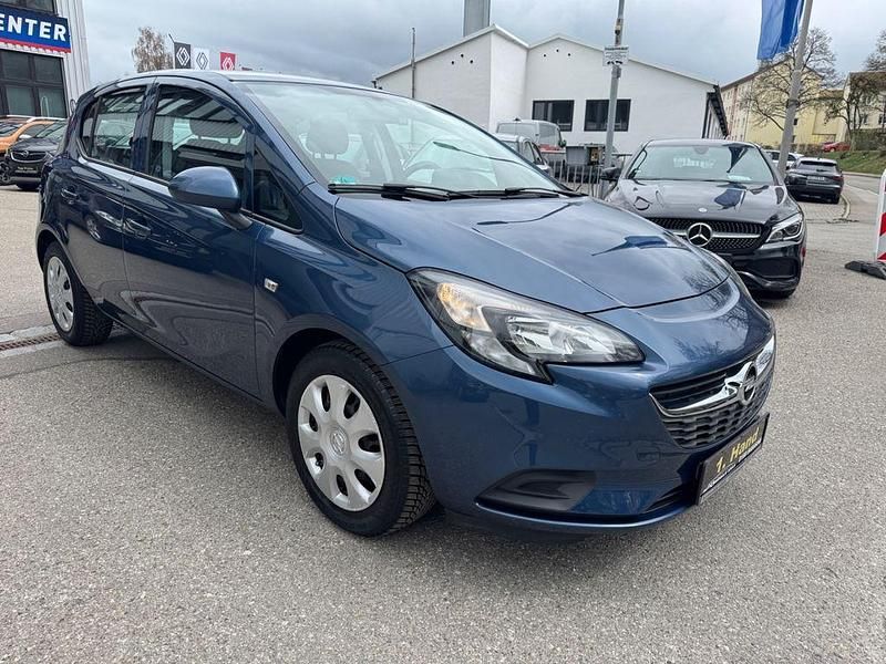 Gebraucht Opel Corsa Edition 90 PS (66 kW) 2015 Blau Kleinwagen