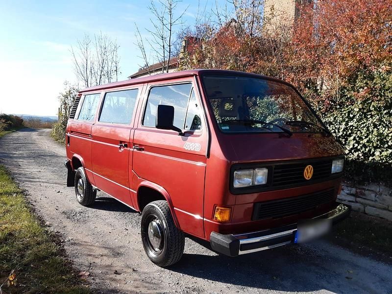 Rot Gebraucht 1992 VW T3 Van | 18.990 € - Bild 1/4