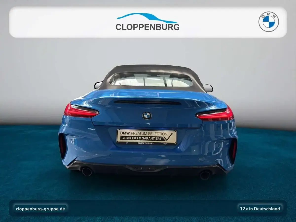 Gebraucht BMW Z4 Performance 197 PS (144 kW) 2022 M misano blau Cabrio