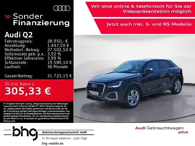Gebraucht Audi Q2 Advanced 150 PS (110 kW) 2025 SUV