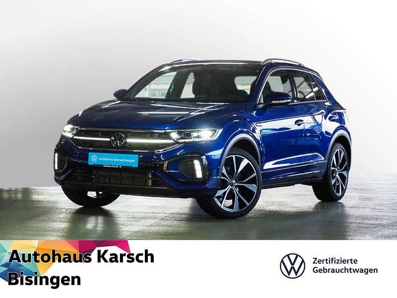 Lapiz blue (metallic) Gebraucht 2024 VW T-Roc R-line SUV | 36.890 € (Etwas zu teuer) - Bild 1/3