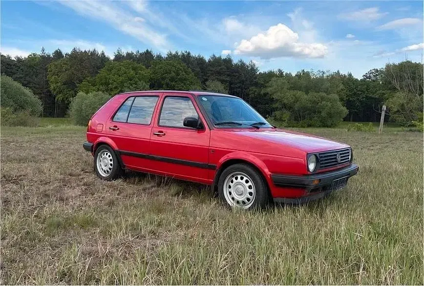 Gebraucht VW Golf II GTD 54 PS (39 kW) 1988 Rot Kleinwagen