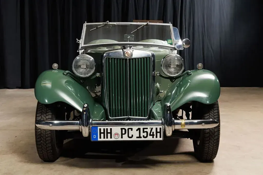 Gebraucht MG TD 54 PS (39 kW) 1951 Grün Cabrio