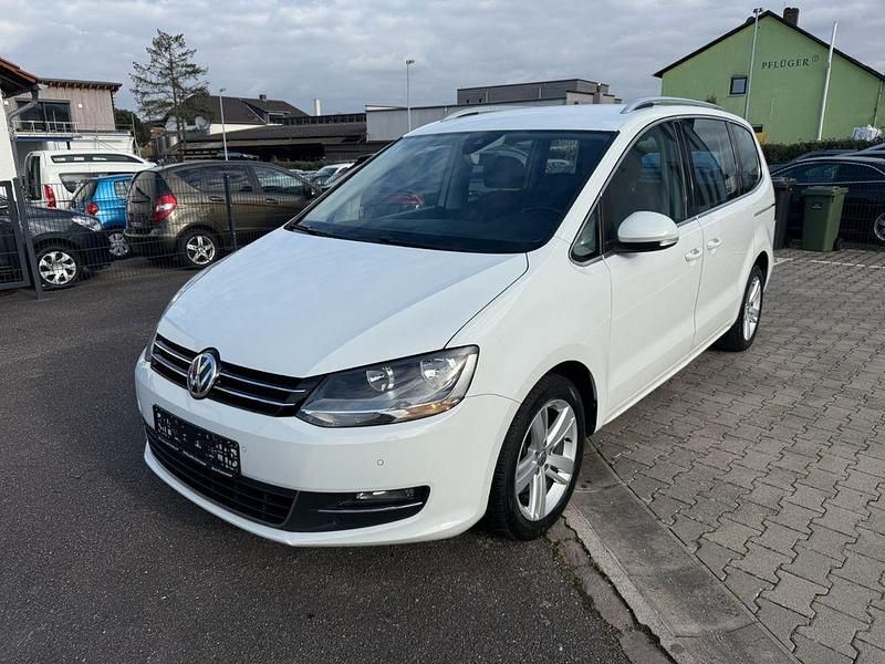 Gebraucht VW Sharan Highline 184 PS (135 kW) 2017 Weiß Van / Kleinbus