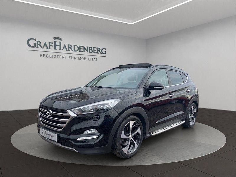 Schwarz Gebraucht 2017 Hyundai Tucson SUV | 21.990 € (Teuer) - Bild 1/4