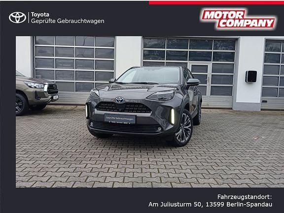 Marlingrau metallic Gebraucht 2023 Toyota Yaris Hybrid Elegant | 30.990 € - Bild 1/4