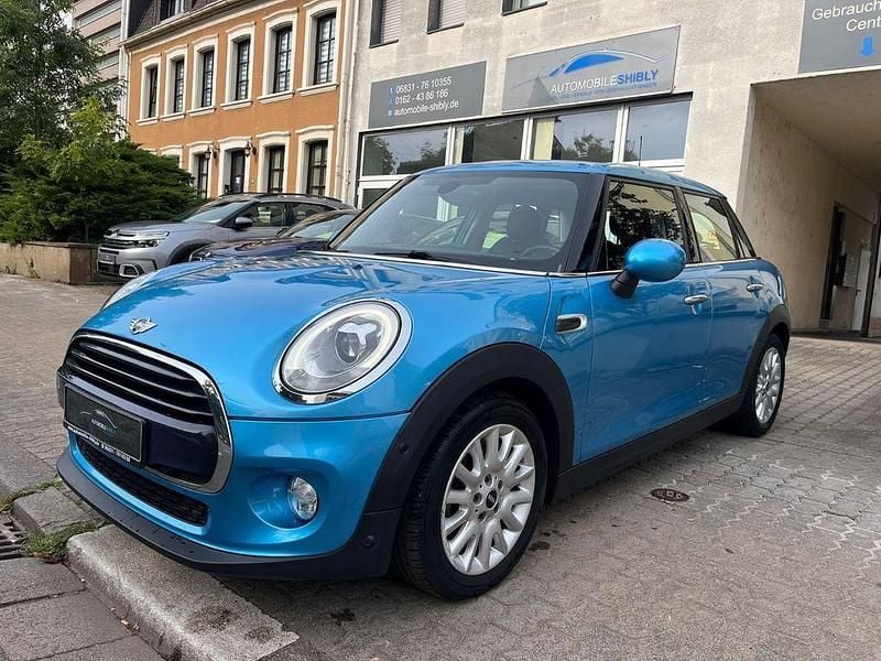 Blau Gebraucht 2015 Mini Cooper D Kleinwagen | 9.950 € (Superpreis) - Bild 1/4