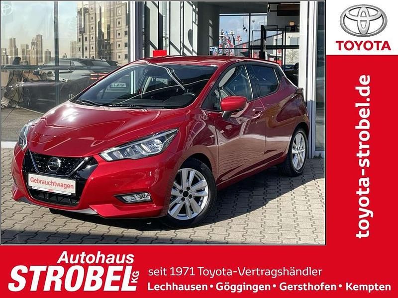 Gebraucht Nissan Micra N-Connecta 101 PS (74 kW) 2020 Rot Kleinwagen