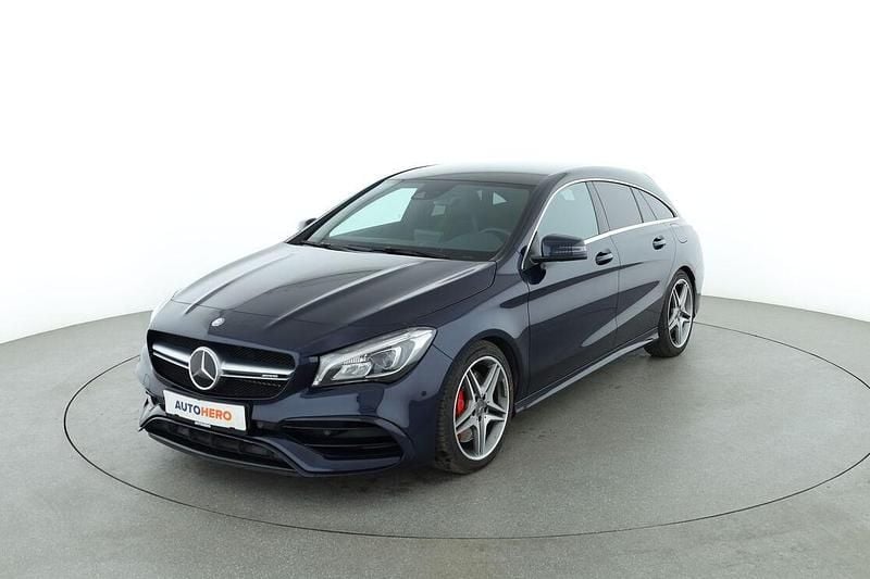 Blau Gebraucht 2017 Mercedes CLA45 AMG Shooting Brake AMG Kombi | 26.950 € (Guter Preis) - Bild 1/3