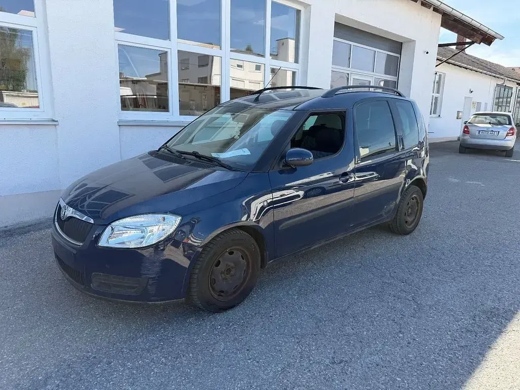 Gebraucht Skoda Roomster 86 PS (63 kW) 2009 Blau Van / Kleinbus