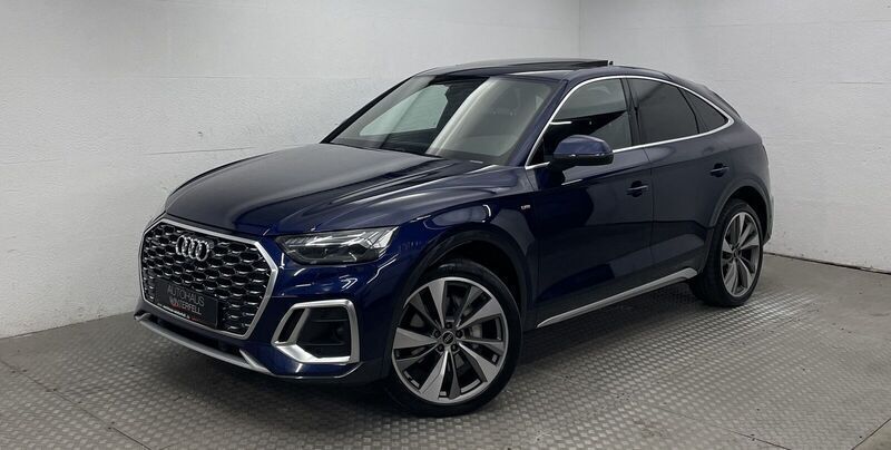 Navarrablau Gebraucht 2023 Audi Q5 Sportback S-Line SUV | 48.560 € (Fairer Preis) - Bild 1/4
