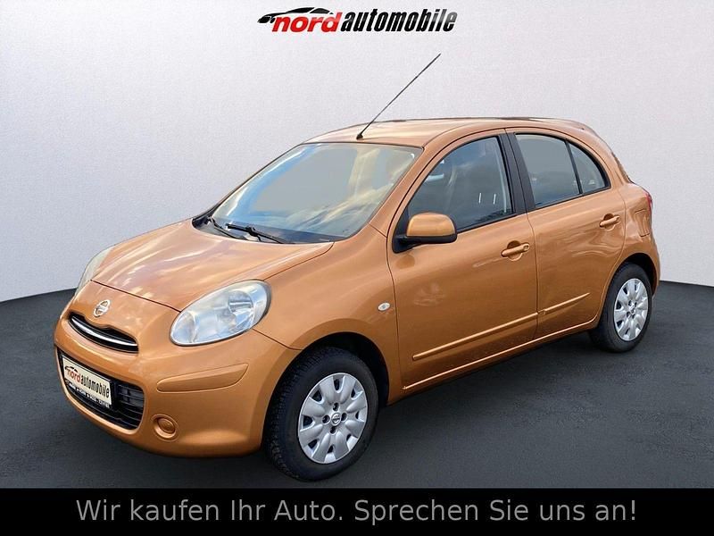 Orange Gebraucht 2011 Nissan Micra Acenta Kleinwagen | 5.500 € (Fairer Preis) - Bild 1/4