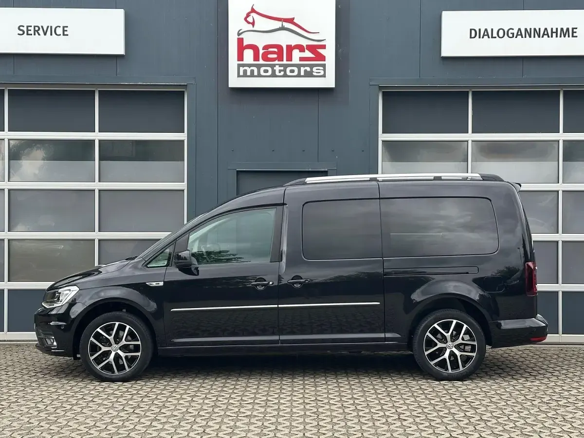 Gebraucht VW Caddy Maxi Highline 131 PS (96 kW) 2019 Schwarz Van / Kleinbus