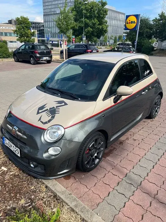 Gebraucht Abarth 500 135 PS (99 kW) 2014 Grau Kleinwagen