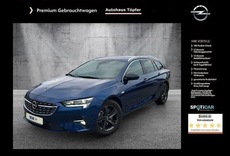 Blau Gebraucht 2021 Opel Insignia Elegance Kombi | 20.950 € (Etwas zu teuer) - Bild 1/4