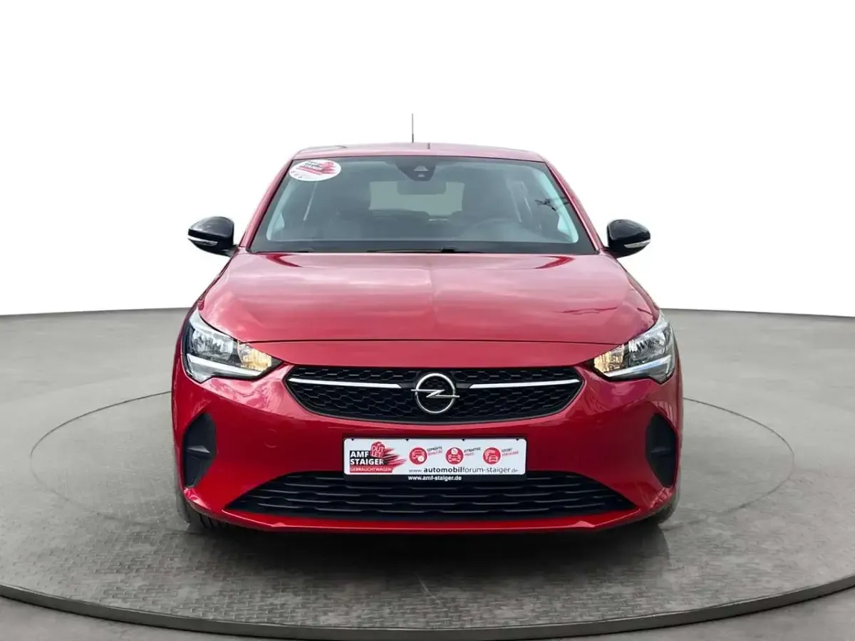 Gebraucht Opel Corsa Edition 75 PS (55 kW) 2023 Chili rot/kardio rot Kleinwagen