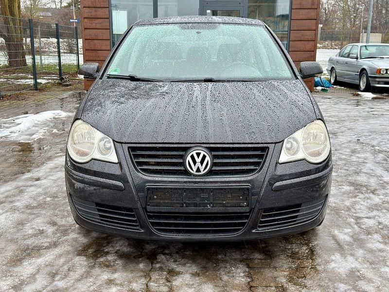 Gebraucht VW Polo Trendline 64 PS (47 kW) 2007 Schwarz Kleinwagen