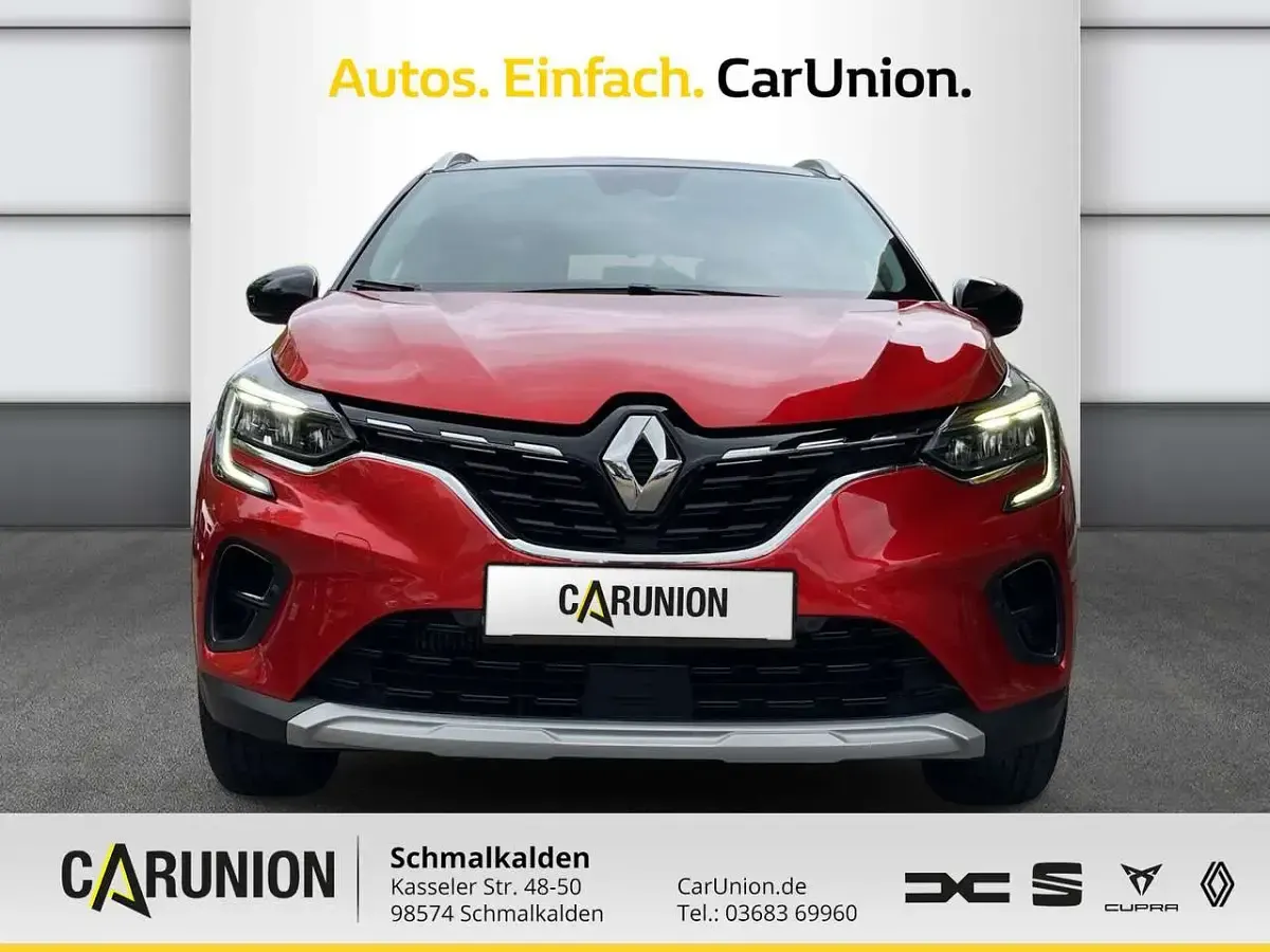 Gebraucht Renault Captur Intens 131 PS (96 kW) 2019 Dezirrot/dach schwarz SUV