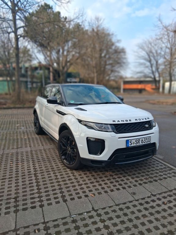 Weiß Gebraucht 2016 Land Rover Range Rover evoque HSE SUV | 23.500 € (Teuer) - Bild 1/4