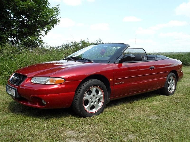 Rot Gebraucht 2000 Chrysler Stratus Cabrio | 4.200 € - Bild 1/4