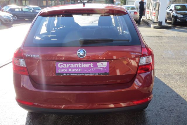 Gebraucht Skoda Rapid Active 86 PS (63 kW) 2014 Rot metallic Kombi