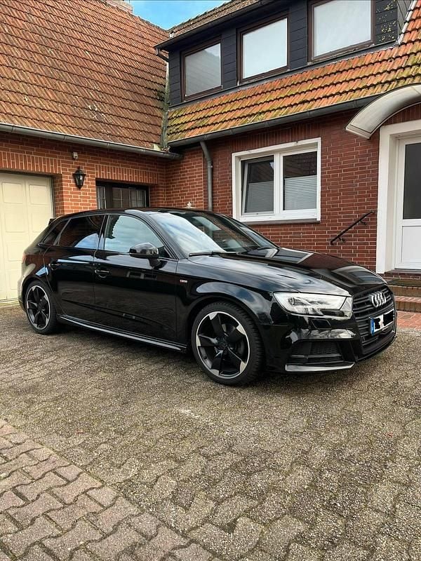 Gebraucht Audi A3 S-Line 150 PS (110 kW) 2018 Schwarz Limousine
