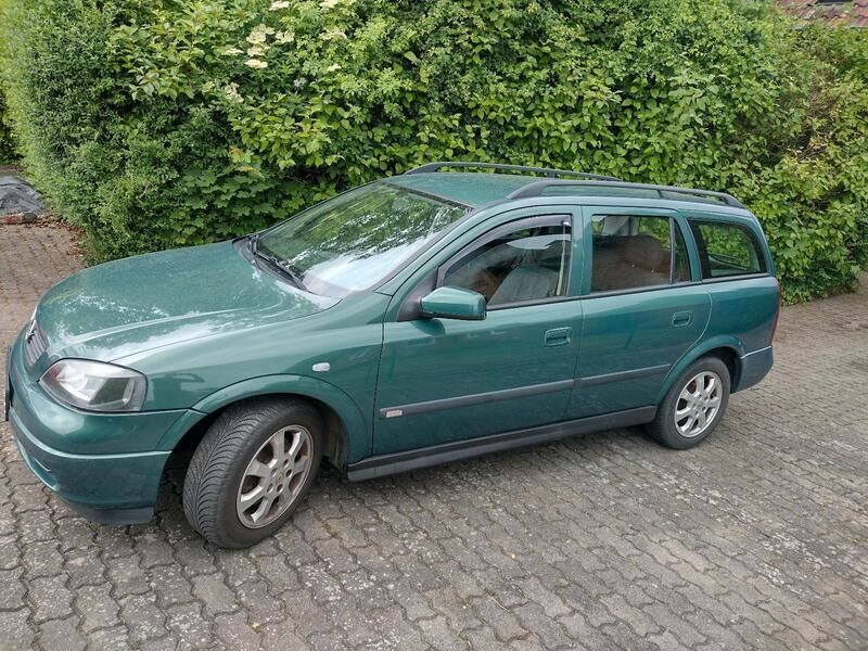 Grün Gebraucht 2003 Opel Astra Kombi | 1.900 € (Fairer Preis) - Bild 1/4