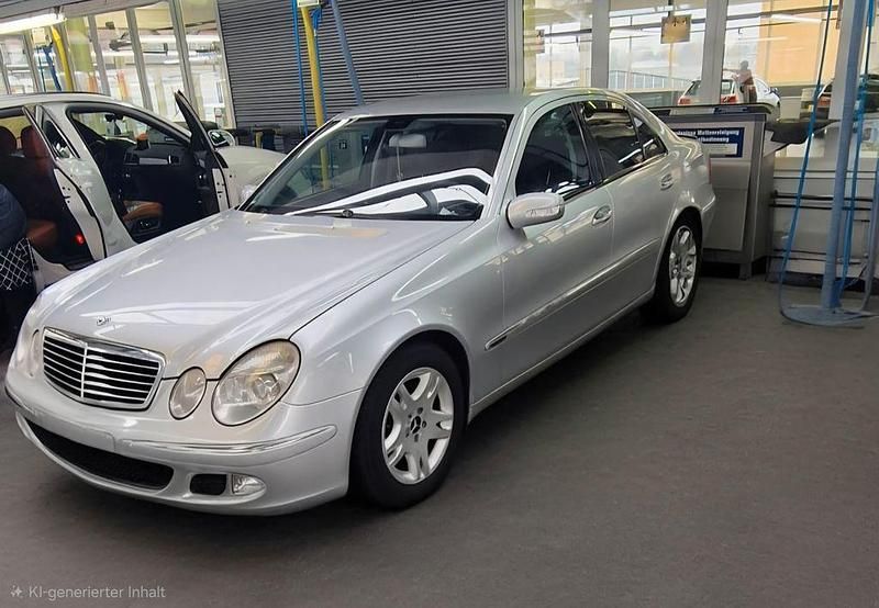 Gebraucht Mercedes E240 Elegance 177 PS (130 kW) 2002 Silber Limousine