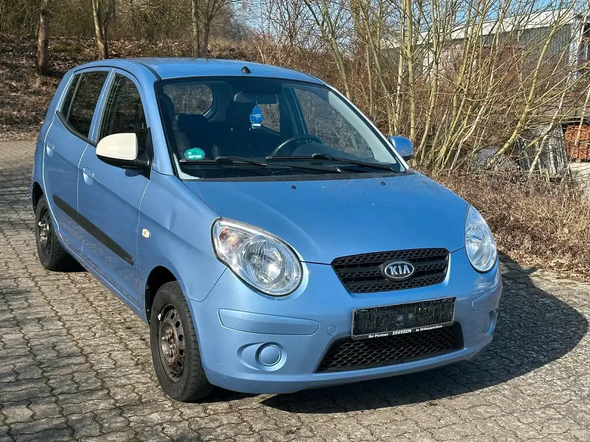 Gebraucht Kia Picanto 65 PS (47 kW) 2010 Blau Kleinwagen