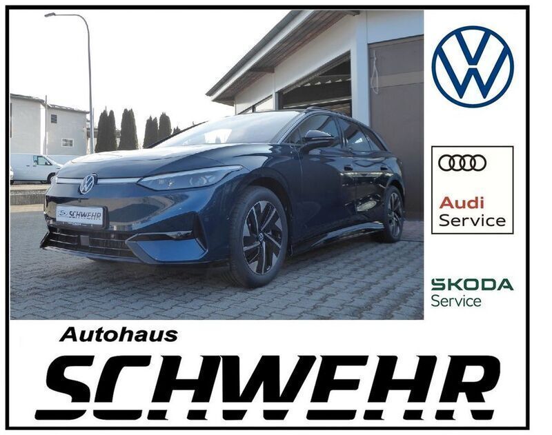 Blau Neu 2025 VW ID.7 Pro Limousine | 54.657 € (Superpreis) - Bild 1/4