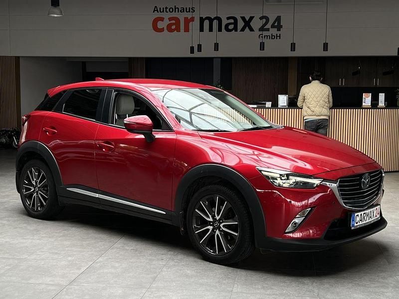Rot Gebraucht 2015 Mazda CX-3 Sports-Line SUV | 8.440 € (Guter Preis) - Bild 1/4