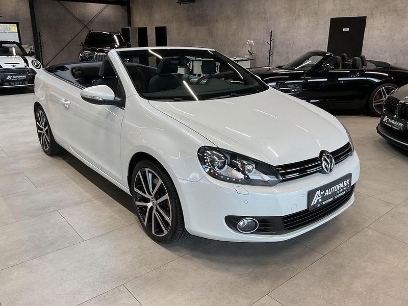 Brugt VW Golf Cabriolet 140 HK (102 kW) 2012 Hvid Cabriolet