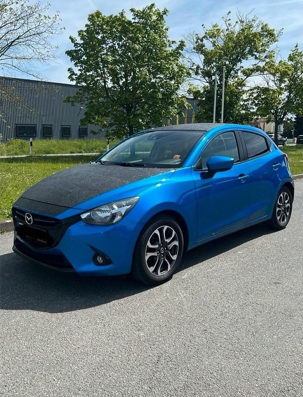 Blau Gebraucht 2015 Mazda 2 Edition Kleinwagen | 5.400 € (Superpreis) - Bild 1/4